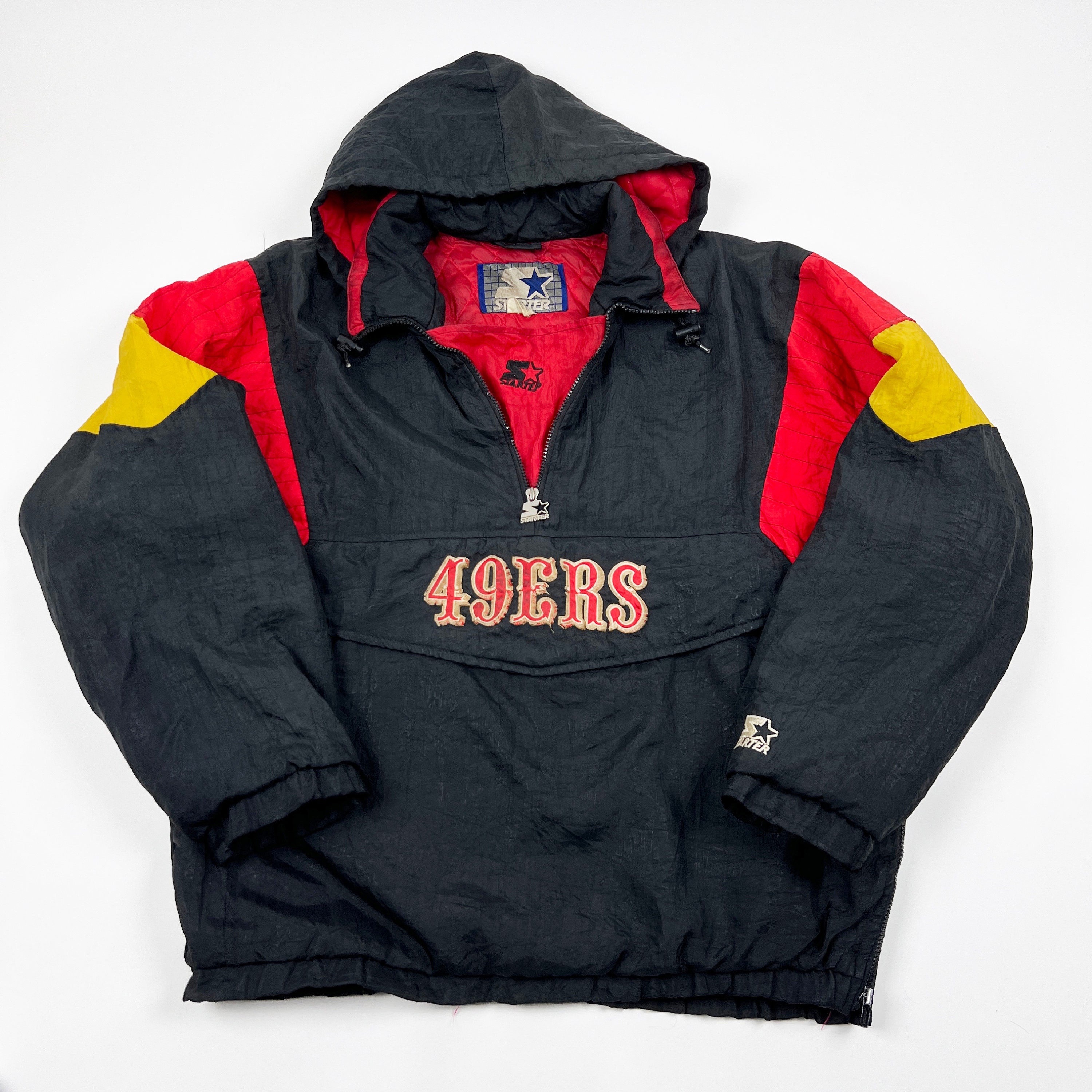 49ers starter pullover jacket