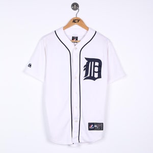 Vintage Detroit Tigers Jersey Russell Athletic Made USA Size 40 Medium MLB  Baseball Michigan M Authentic