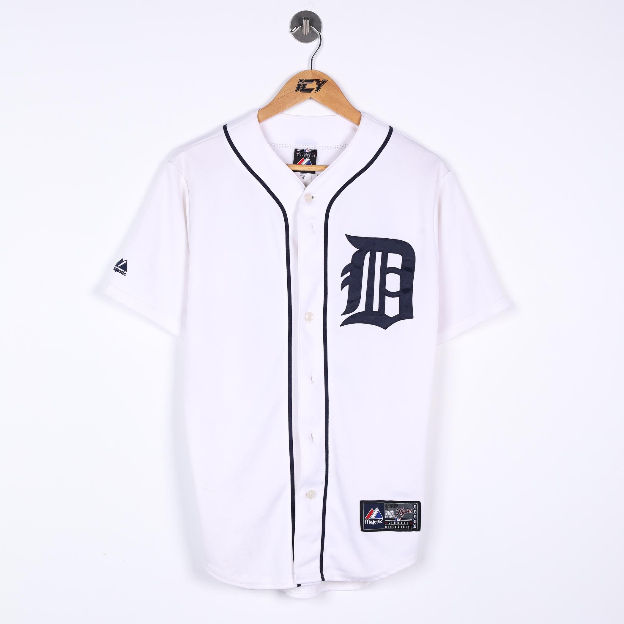 Kirk Gibson Men's Detroit Tigers Throwback Jersey - Blue Authentic