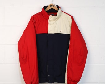 Vintage Tommy Hilfiger Puffer Jacket - Mens Large