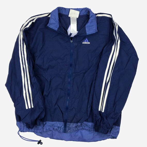 Vintage 90s Adidas Windbreaker - Womens Large | Vt