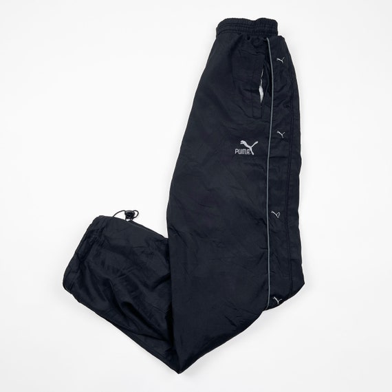 Vintage 90s Puma Wind Track-Pants - Womens XL | Vt