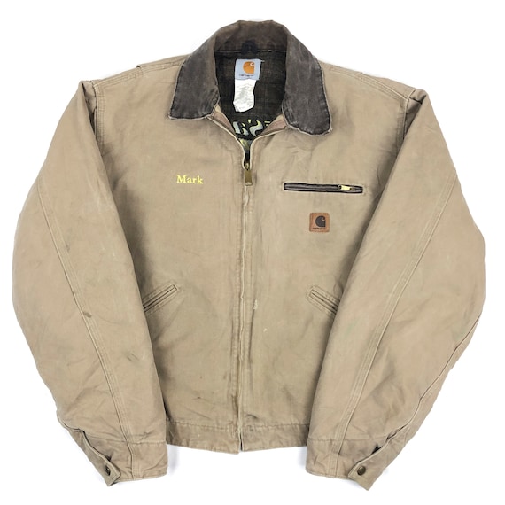 Vintage 90s Carhartt Canvas Jacket - Mens Large |