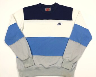 nike striped sweater