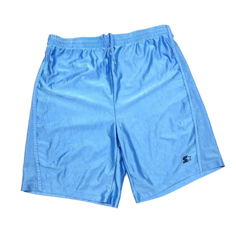 Vintage Starter Shorts Mens Large Basketball Classic Mesh Etsy