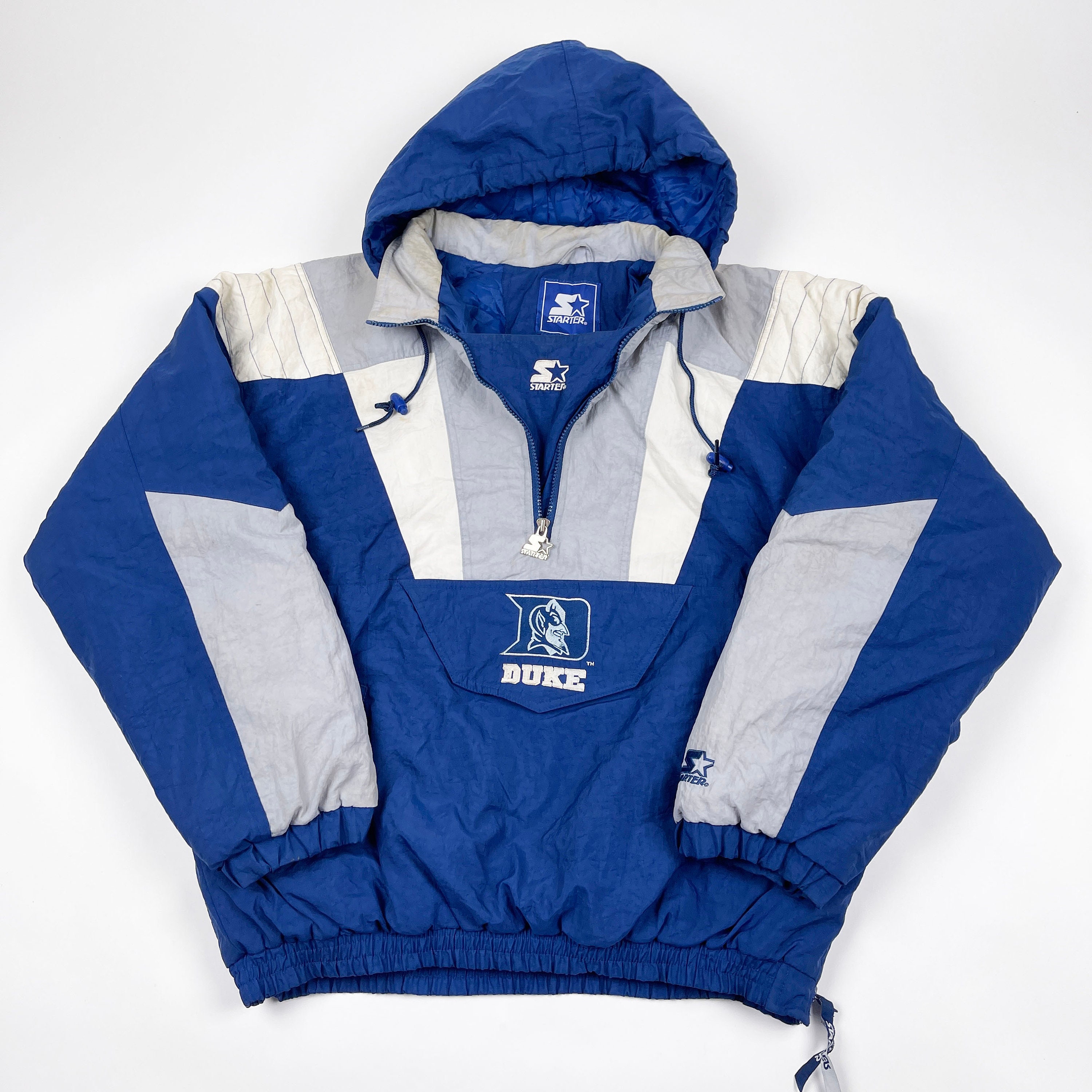 Vintage 90s Starter Duke Blue Devils Pullover Jacket Mens XL - Etsy UK