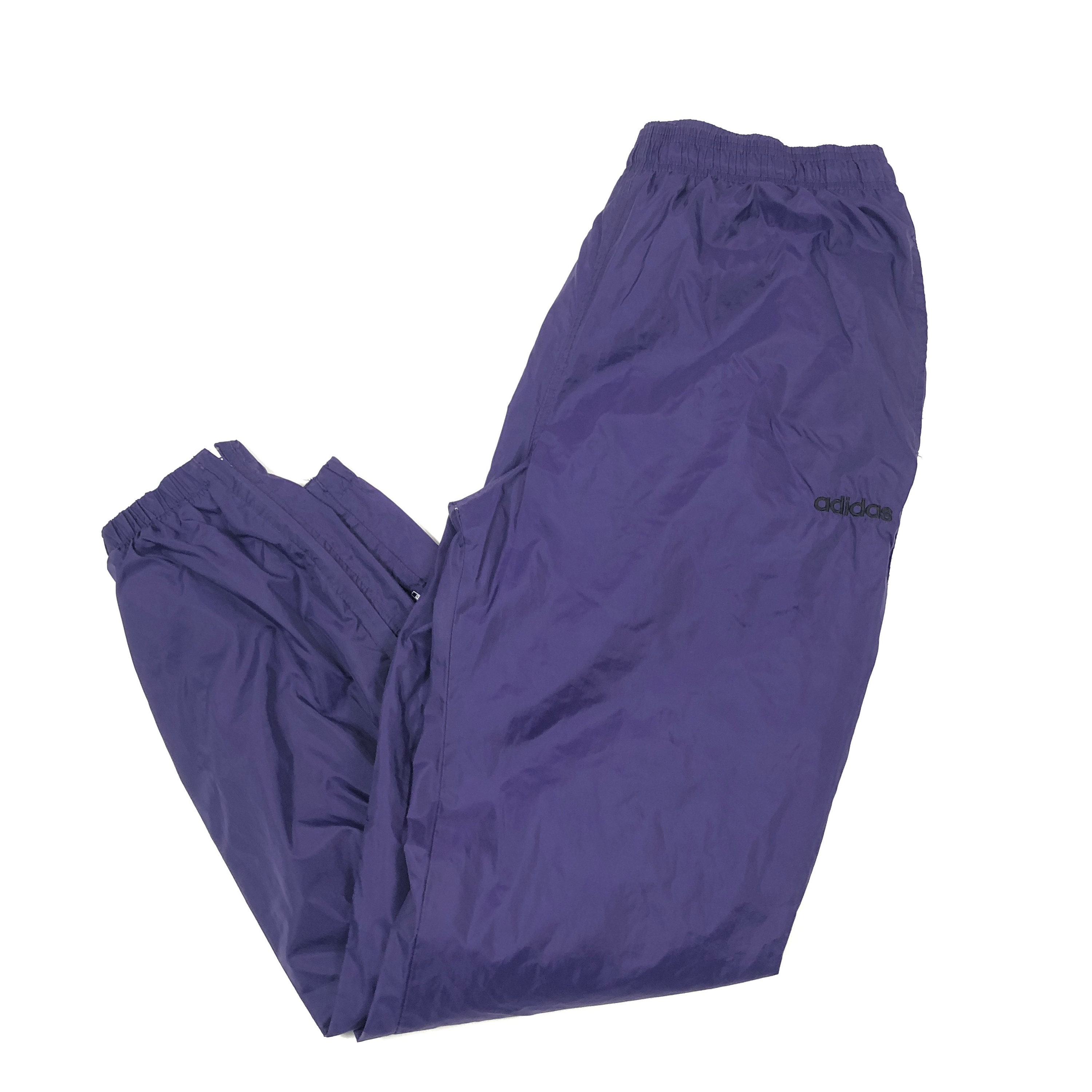 mens purple track pants