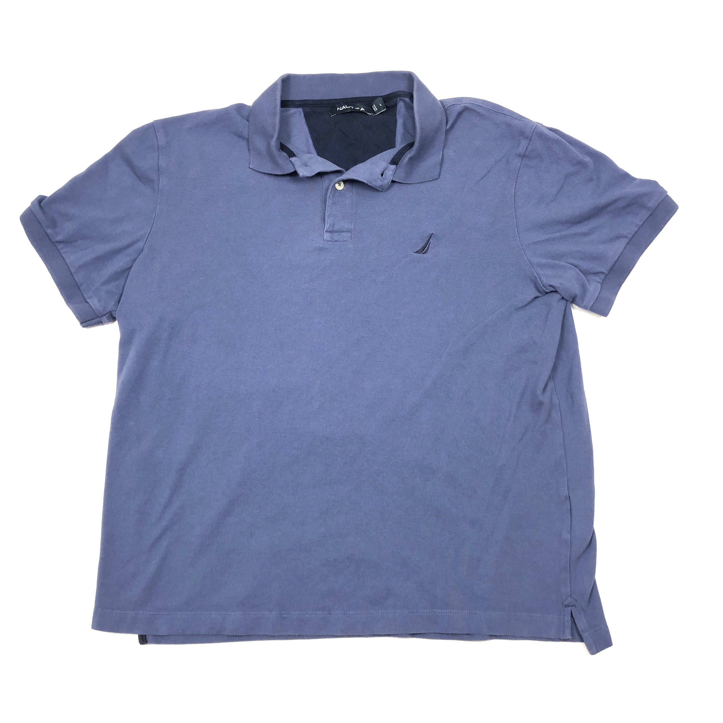 Vintage Nautica Rugby Polo Shirt Mens 