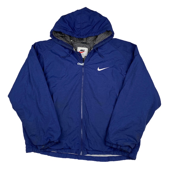 Vintage 90s Nike Hooded Jacket - Mens XL | Vtg 199