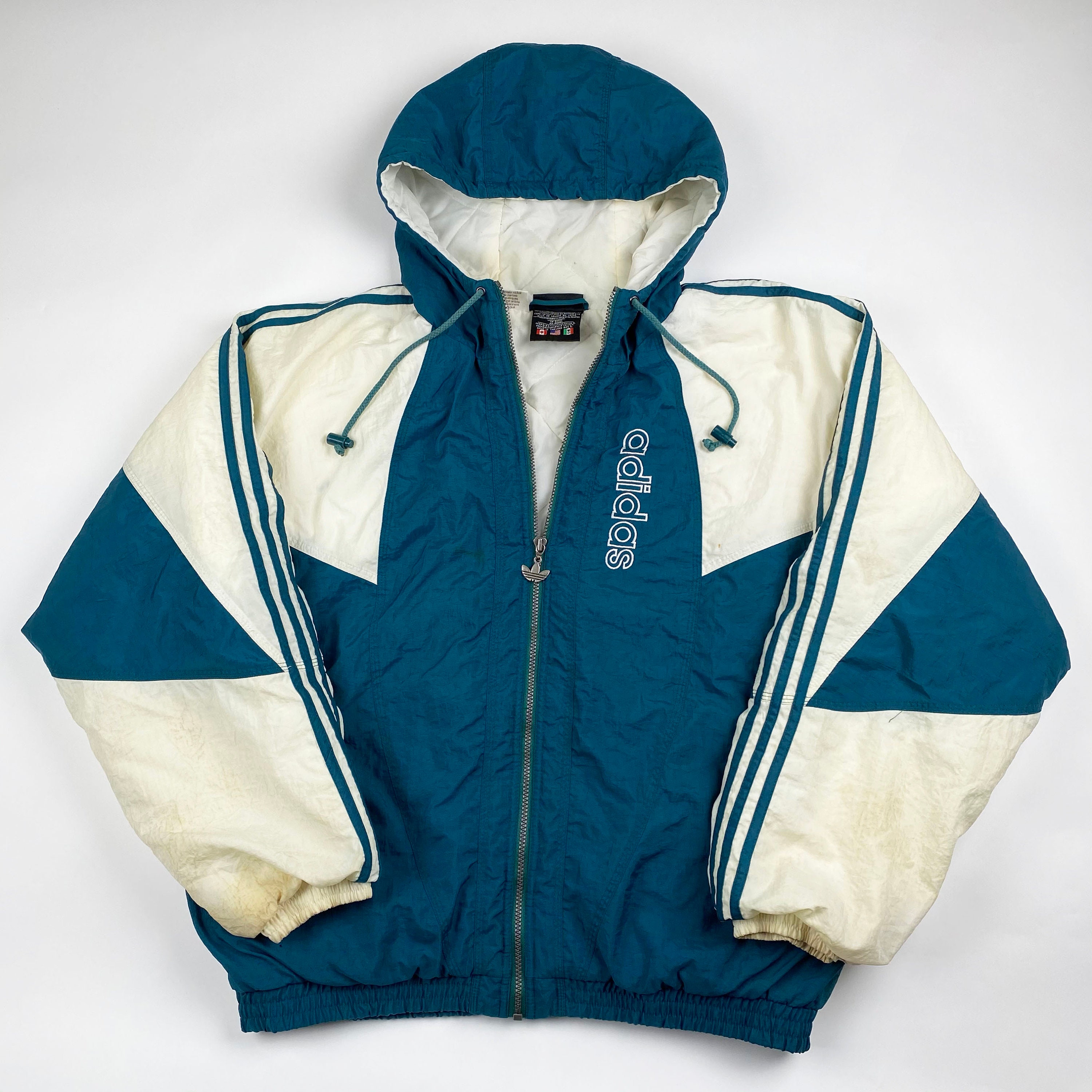 Vintage 90s Adidas Insulated Jacket Mens Large Vtg 1990s - Etsy Canada