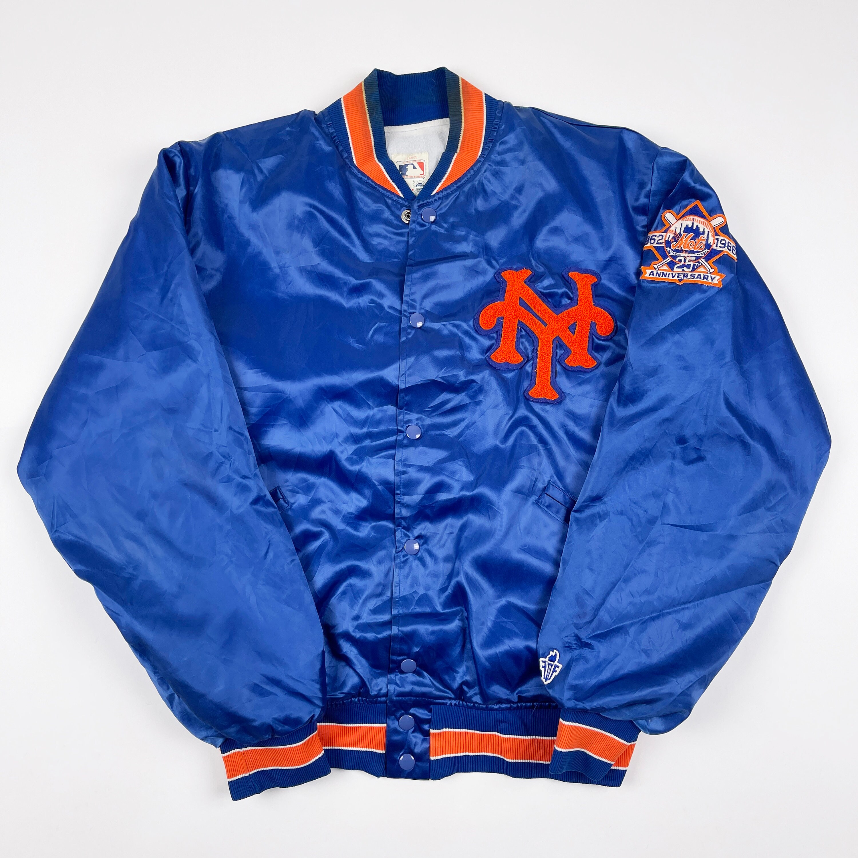 Authentic BP Jacket New York Mets 1986