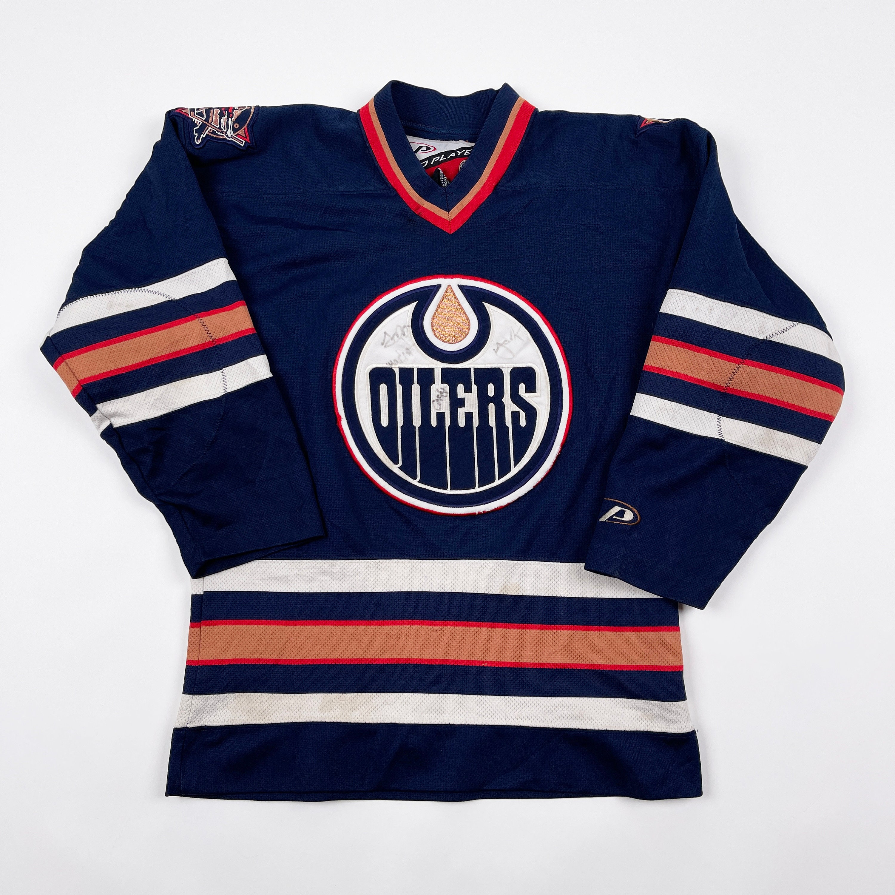 Vintage Edmonton Oilers Jersey Youth Medium Vtg NHL Kids | Etsy