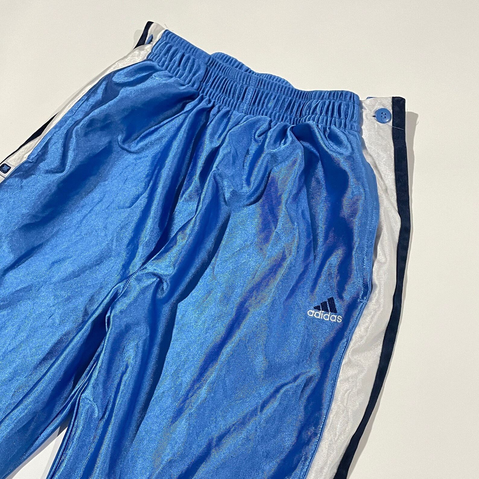 Vintage 90s Adidas Tear-Away Track-Pants Mens Small Retro | Etsy