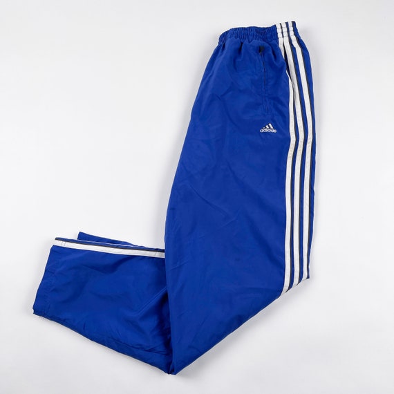 Vintage 90s Adidas Wind Track-Pants - Mens Large |