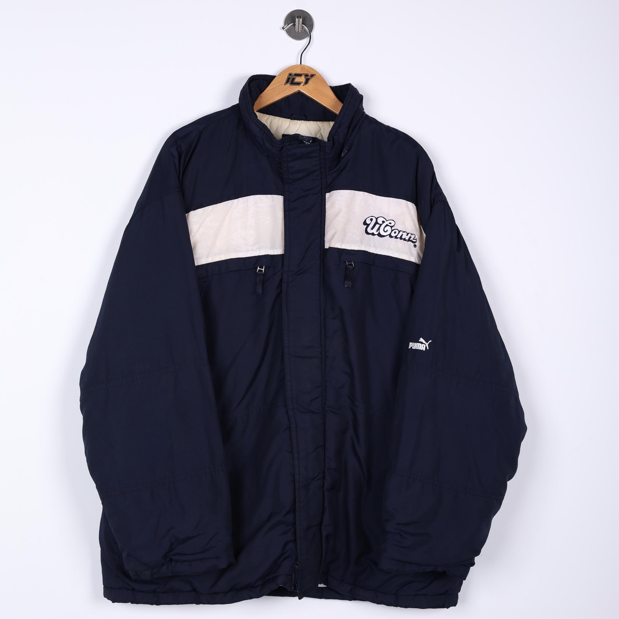 Vintage Puma Uconn State University 