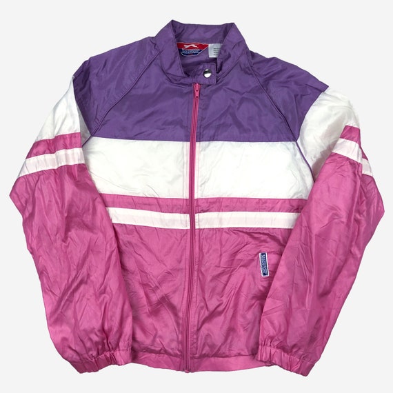 Vintage 90s Slazenger Colorblock Windbreaker - Wom