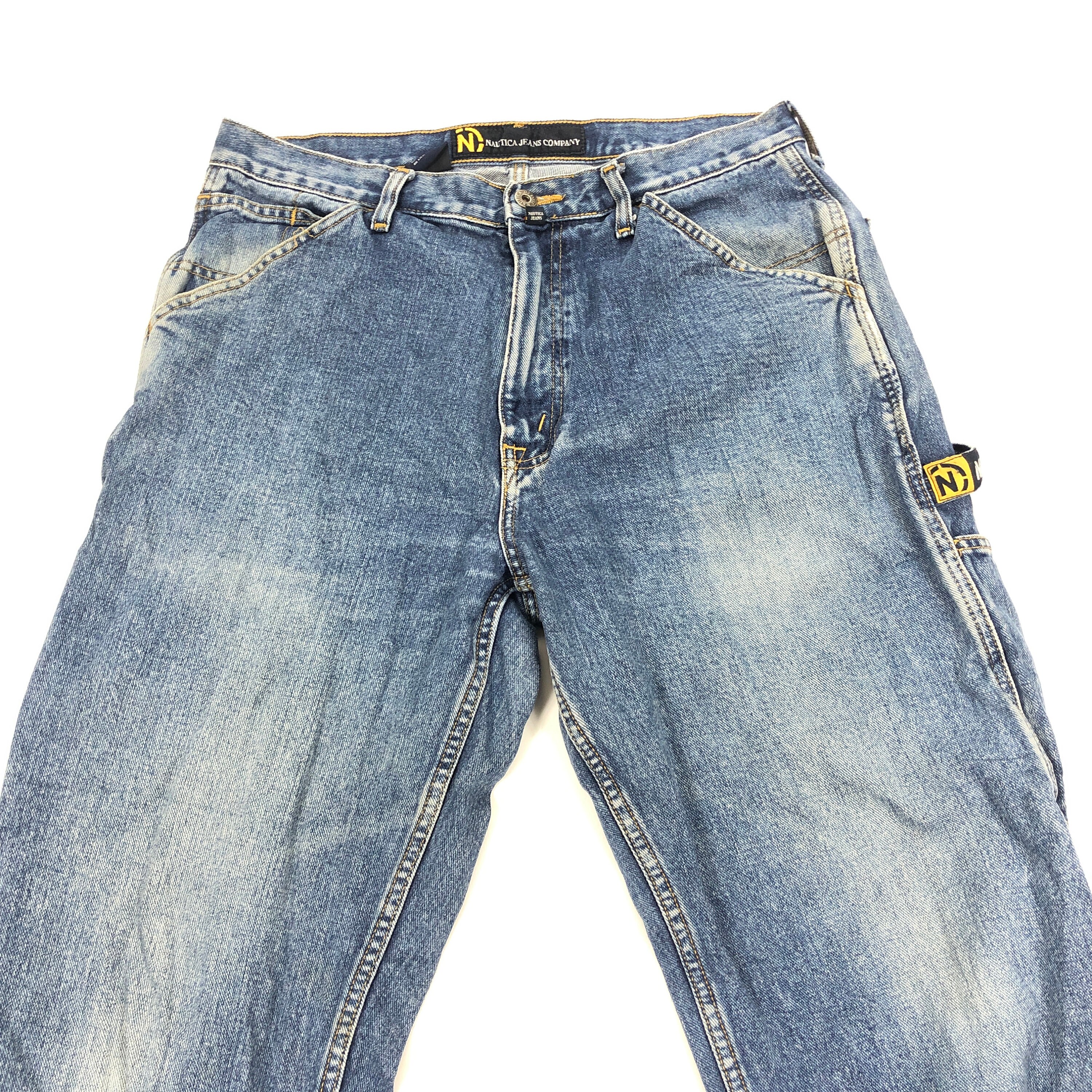 Vintage 90s Nautica Denim Jeans Pants 