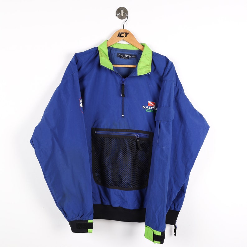 Vintage Nautica Scuba 1/4 Zip Pullover 