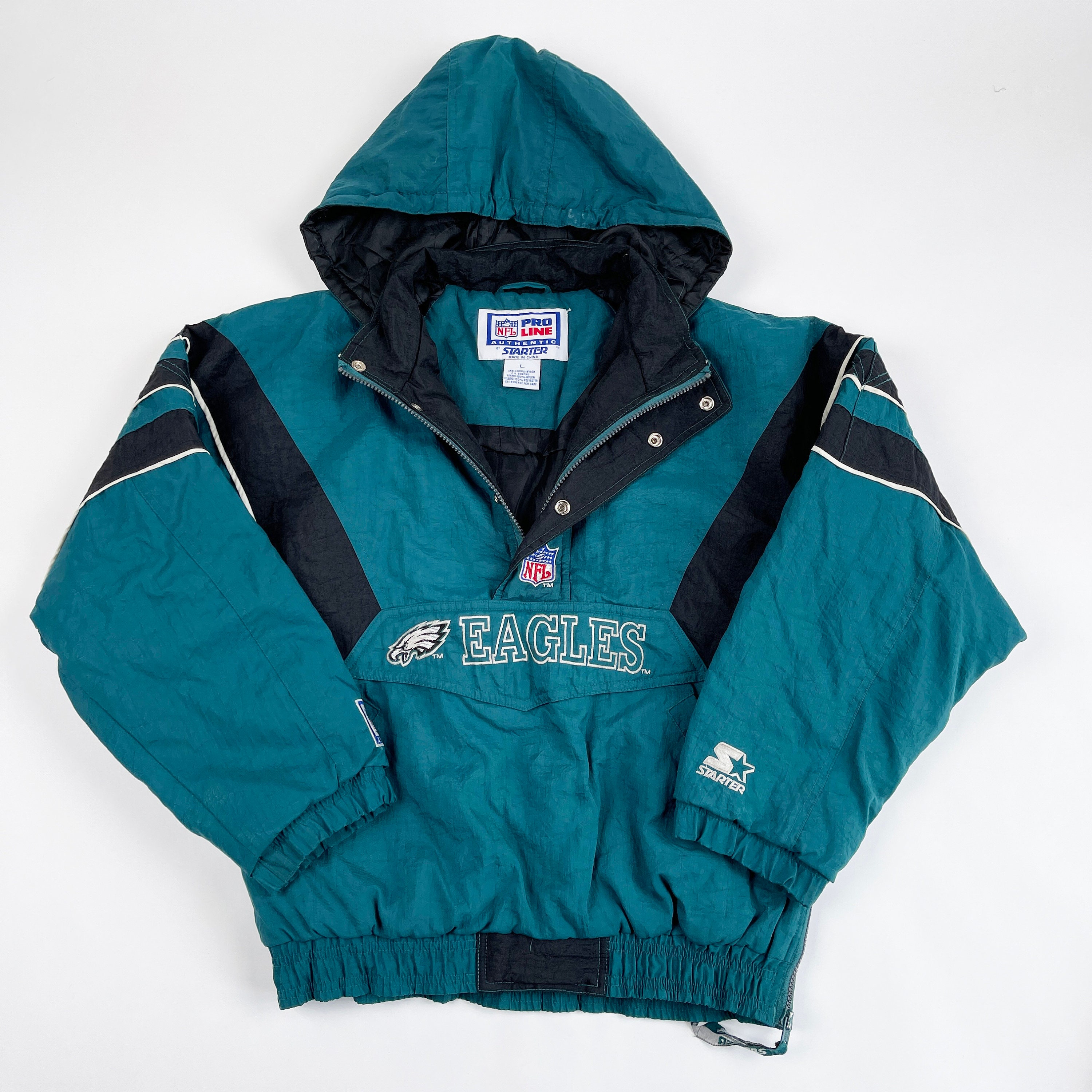 90s eagles starter jacket