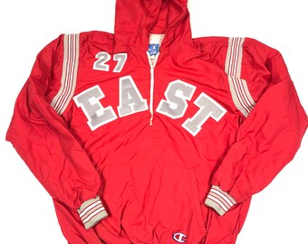 red champion bomber jacket