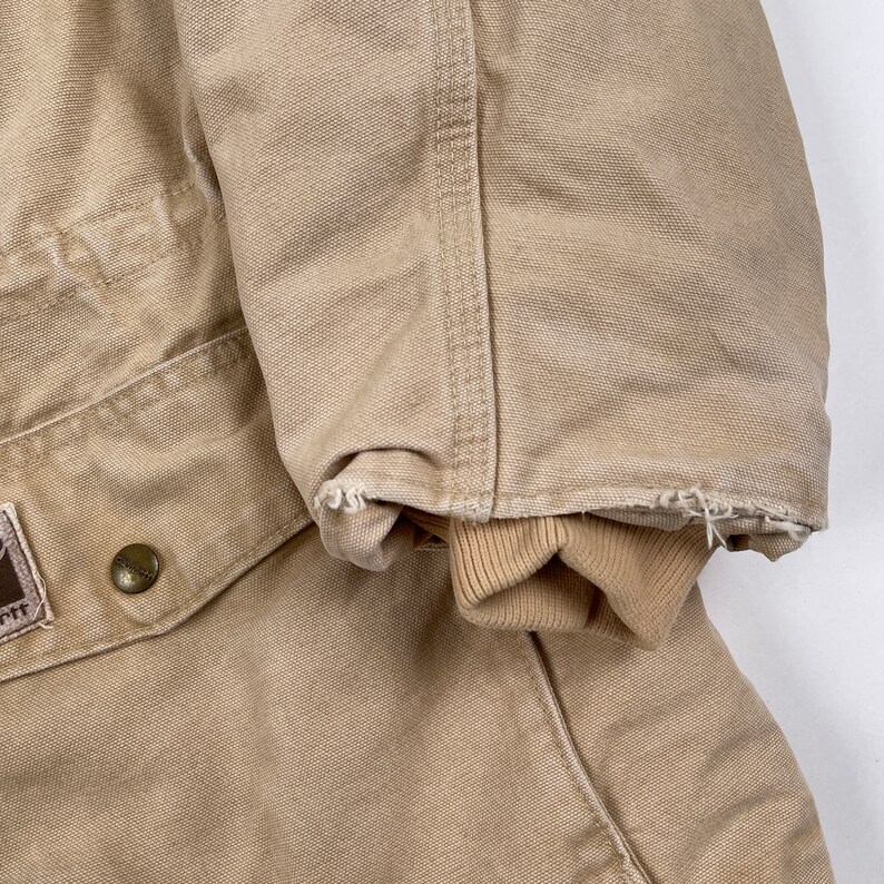 Vtg Made in USA Union Rare Coat Construction Hunting Collectible Vintage Carhartt Coverall Work Jacket Mens XL