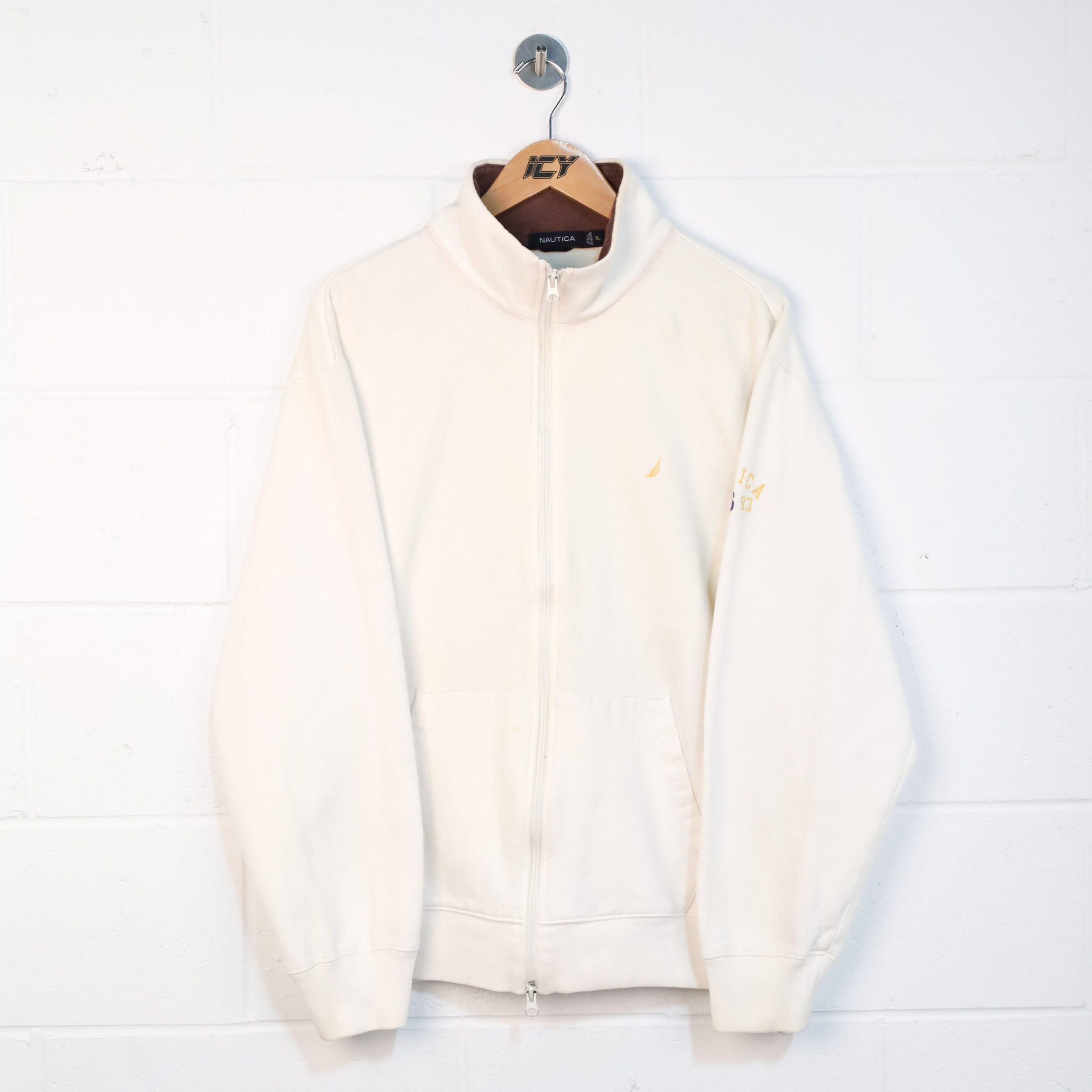 Vintage Nautica 1983 Full Zip Fleece 