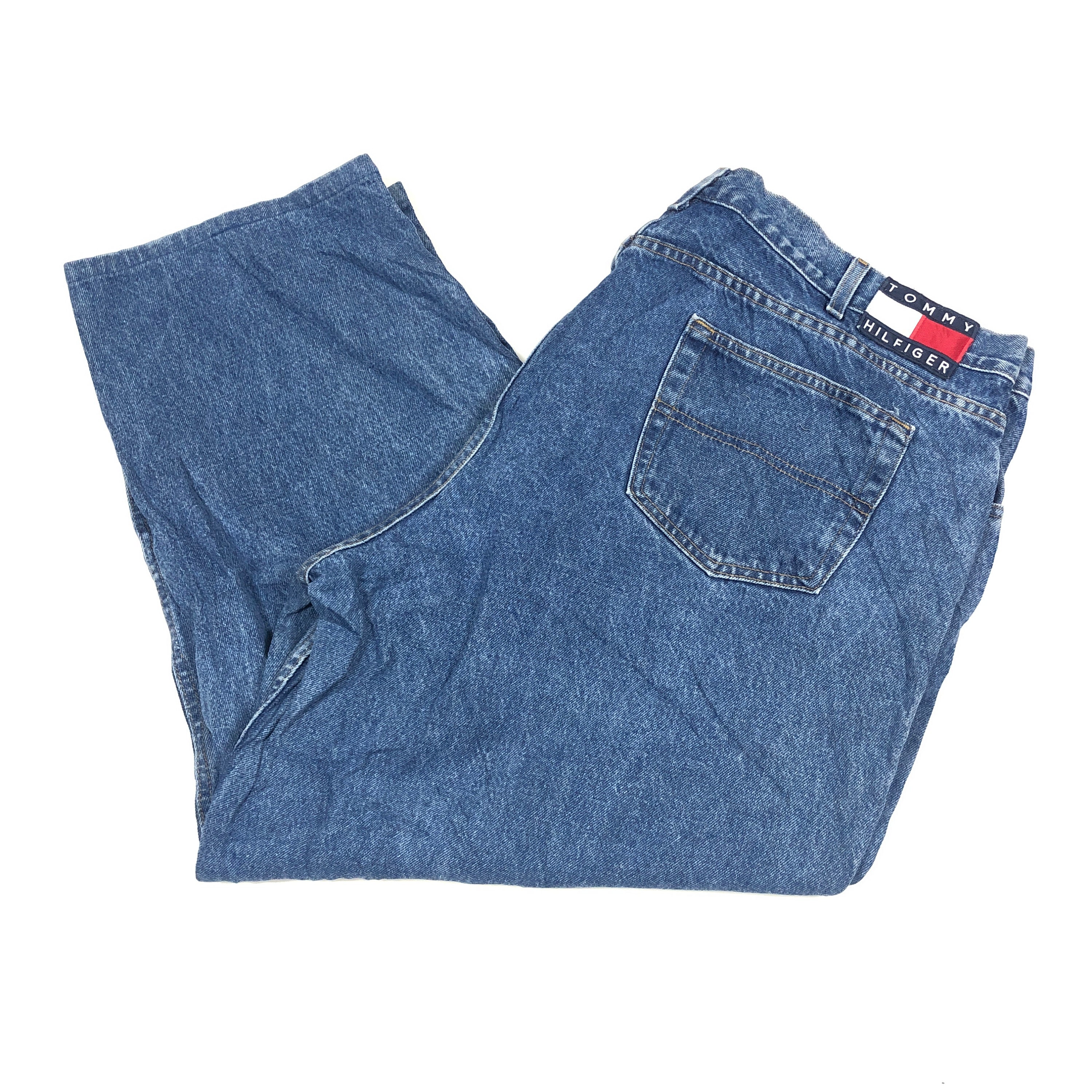 Vintage 90s Tommy Hilfiger Denim Jeans Pants Mens Size 46 | Etsy