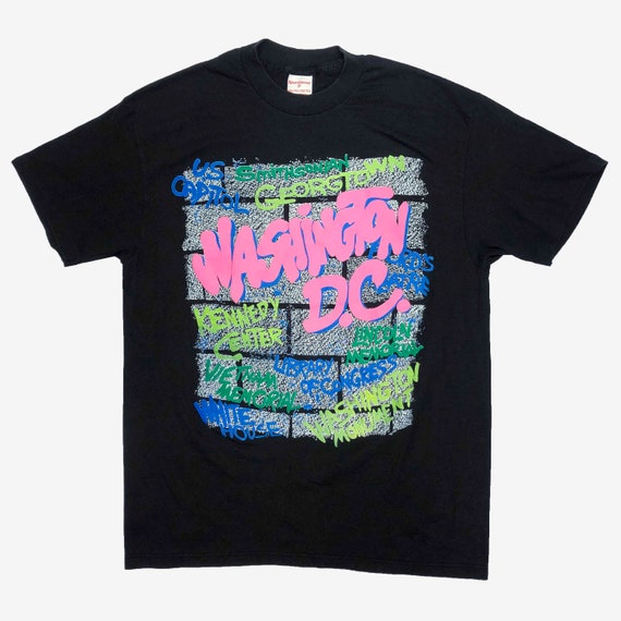 Vintage 90s Washington DC Single-Stitch T Shirt -