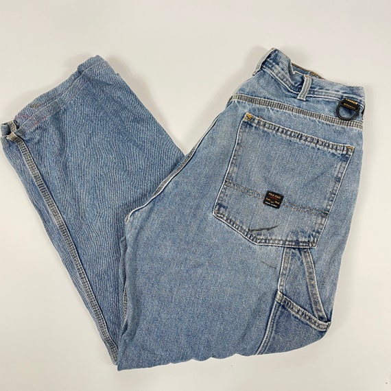 Vintage 90s Polo Denim Jeans Pantalones Hombre Talla 32 | Etsy México