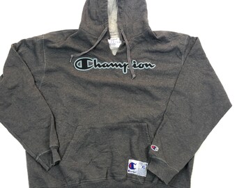 Grey Champion Hoodie - Etsy
