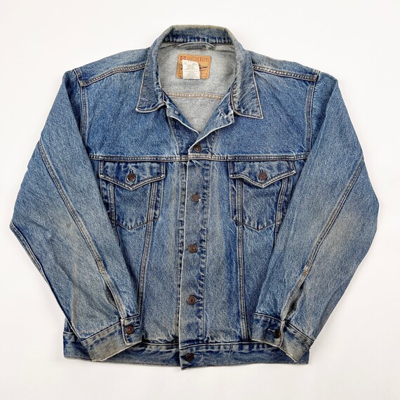 Vintage Levis Denim Jean Jacket Mens 