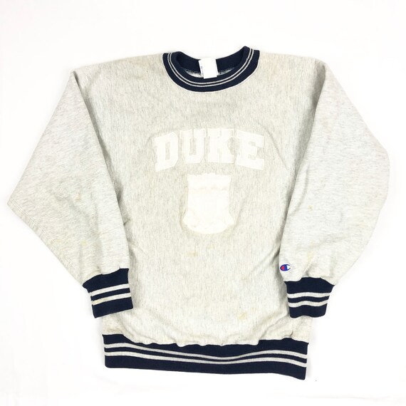 duke crewneck sweatshirt grey