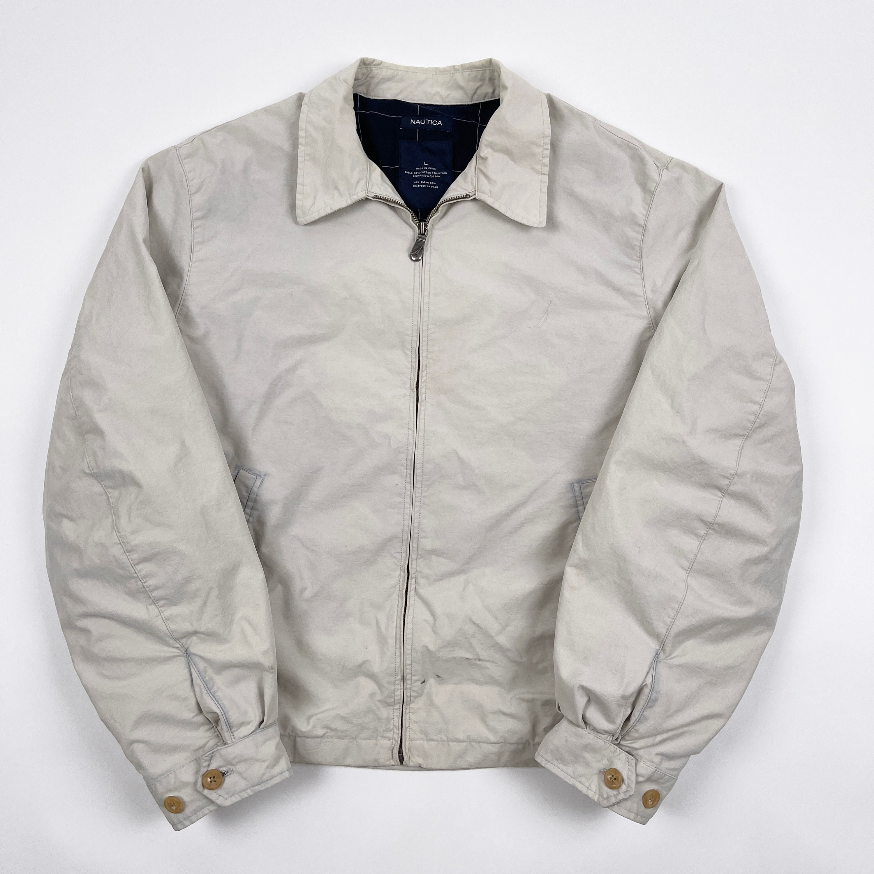 Vintage Nautica Harrington Jacket Mens 