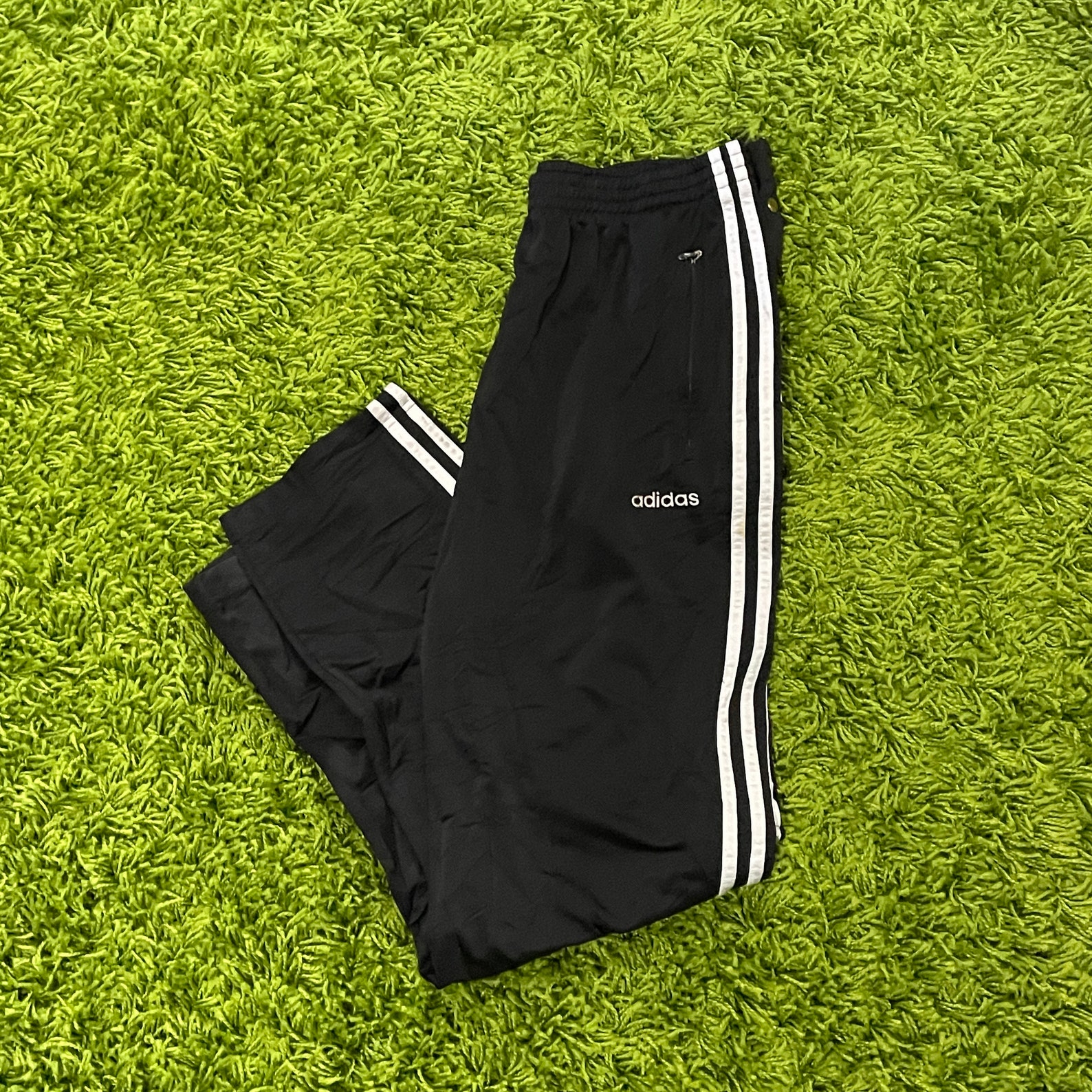 Vintage 90s Adidas Tear-Away Track Pants Mens Large Sport | Etsy