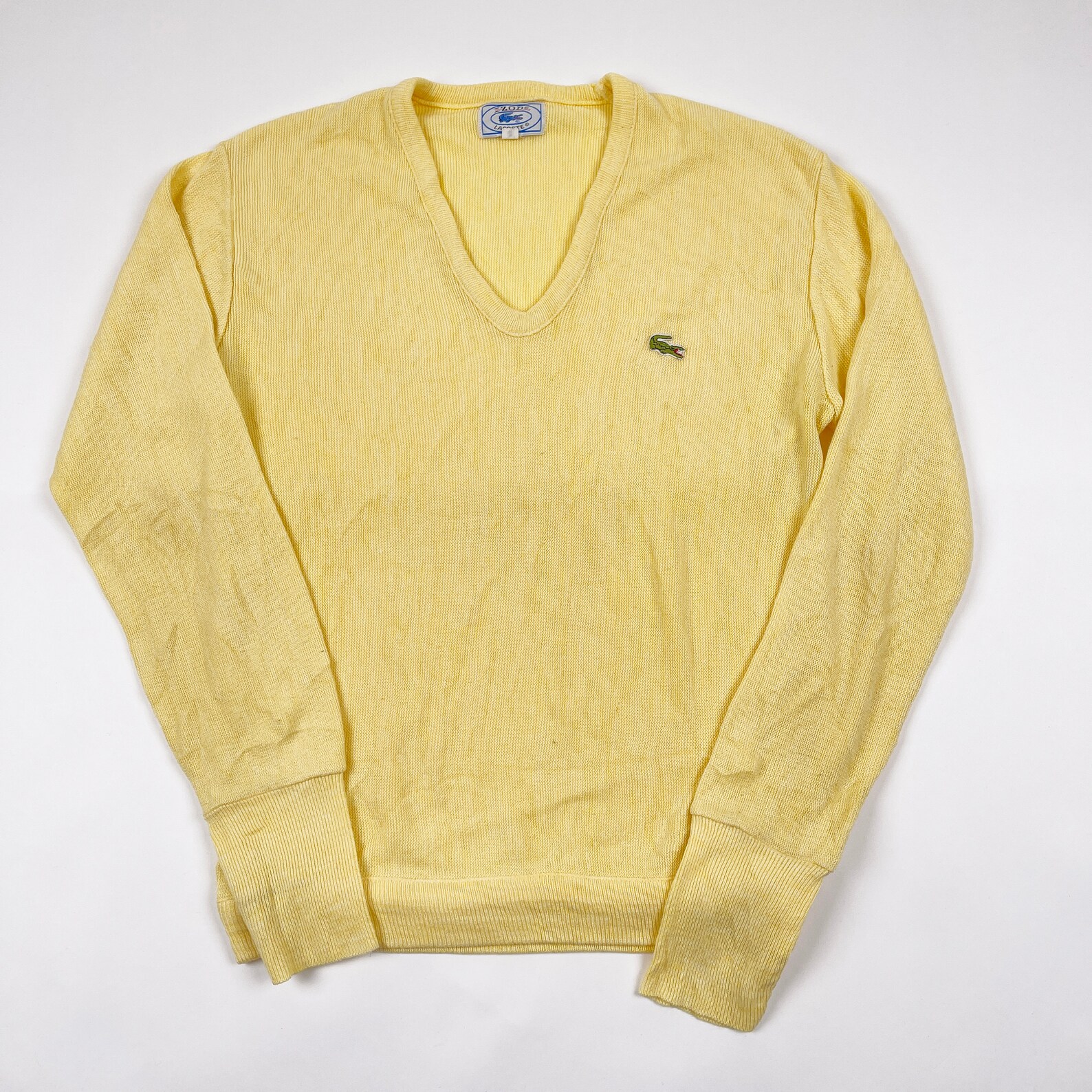 Vintage 90s Lacoste Cardigan Sweater Mens Medium Vtg 1990s | Etsy