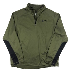olive green nike jacket mens