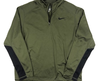 olive green nike sweater