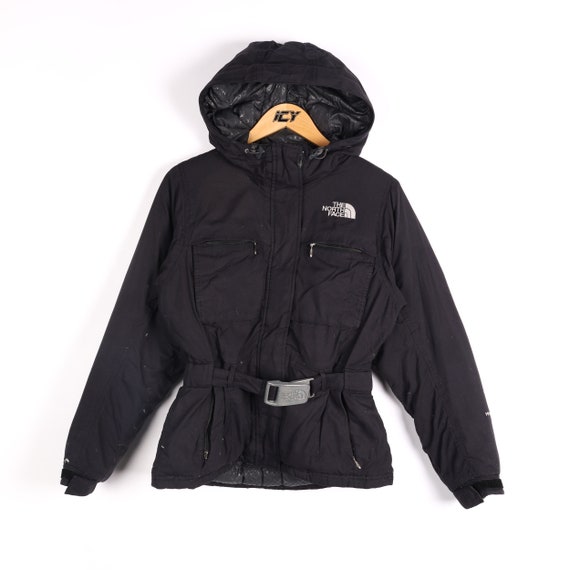 Vintage The North Face Insulated Belted Jacket /Women's Xs / Hoodie Coat /