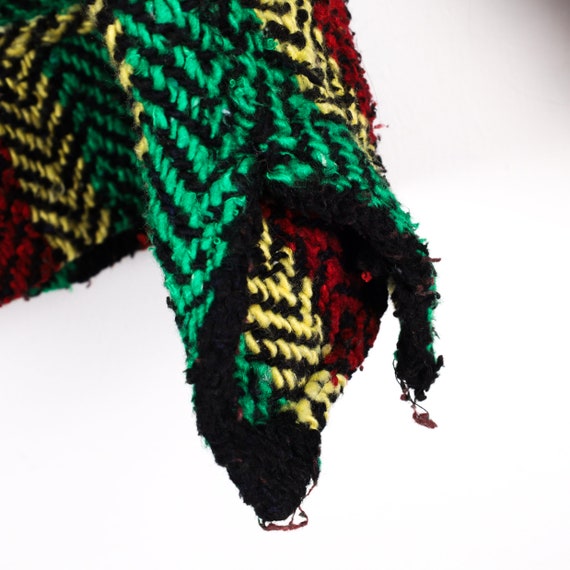 Vintage Earth Ragz Knitted Poncho Sweatshirt - Me… - image 3