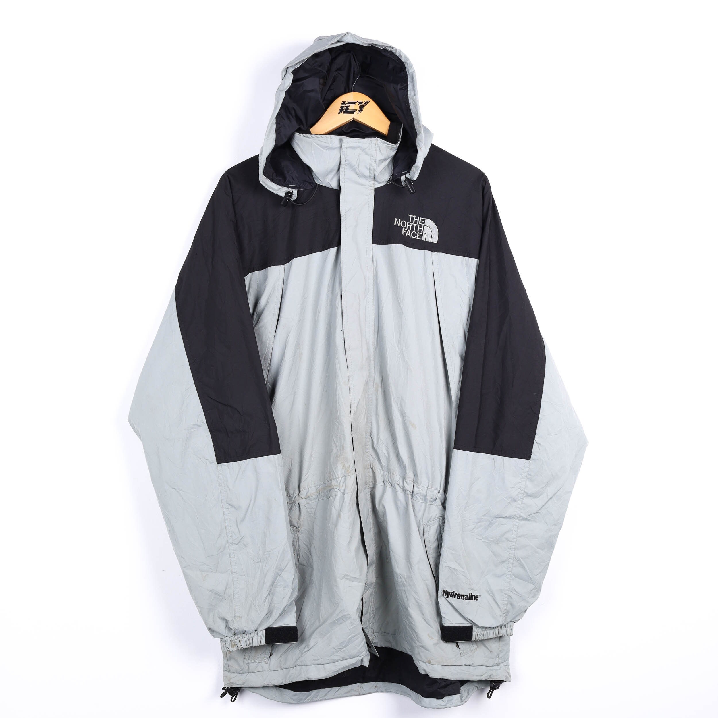 Vintage The North Face Hydrenaline Light Jacket / Mens XL / Black, Grey