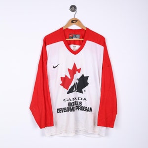 Nike, Shirts & Tops, Vintage Nike Team Canada Hockey Jersey 20 Vancouver  Olympics Youth Size L