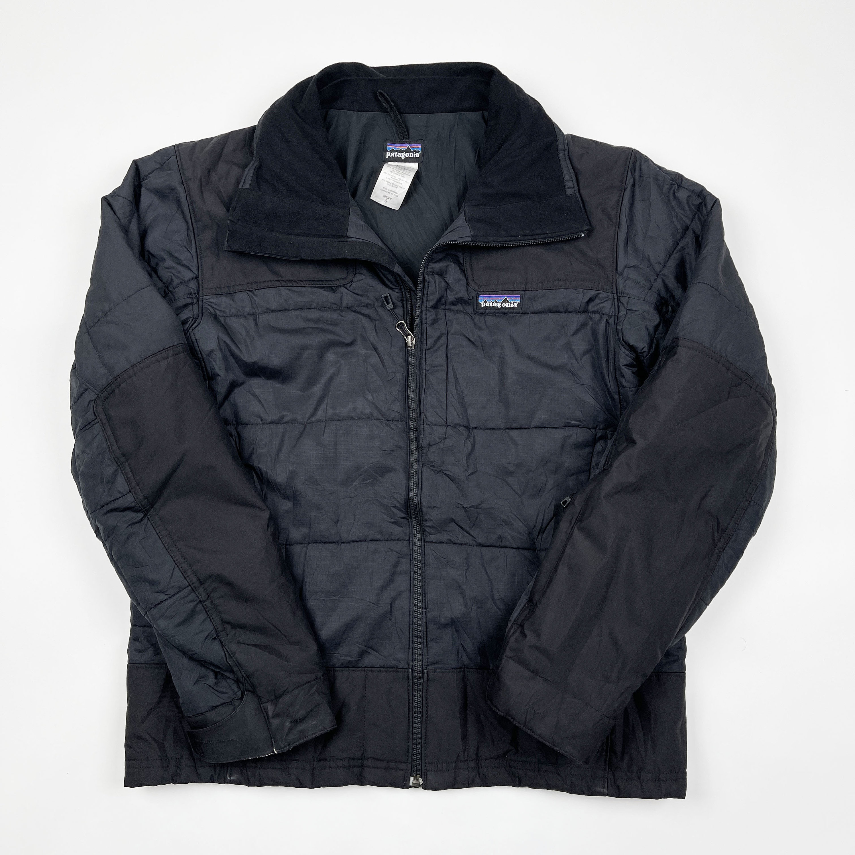 patagonia quarter zip puffer