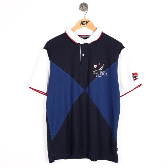 Vintage Nautica Polo Shirt / Mens Large 