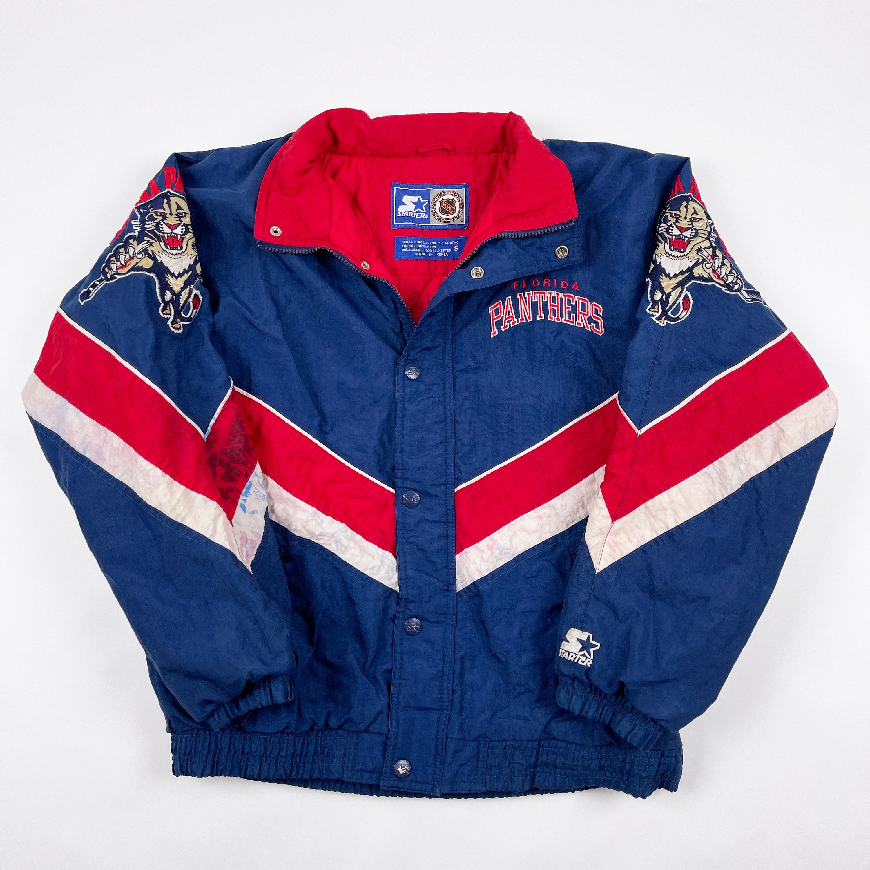 Vintage 90s Starter Florida Panthers Jacket - Mens Small
