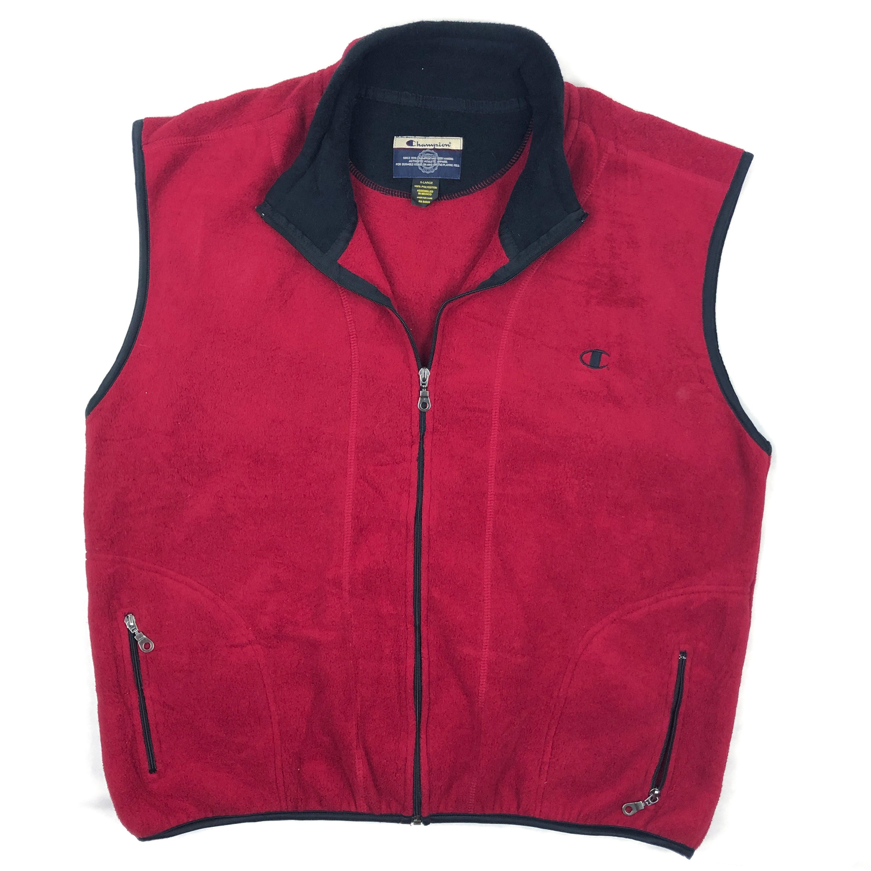 champion fleece vest