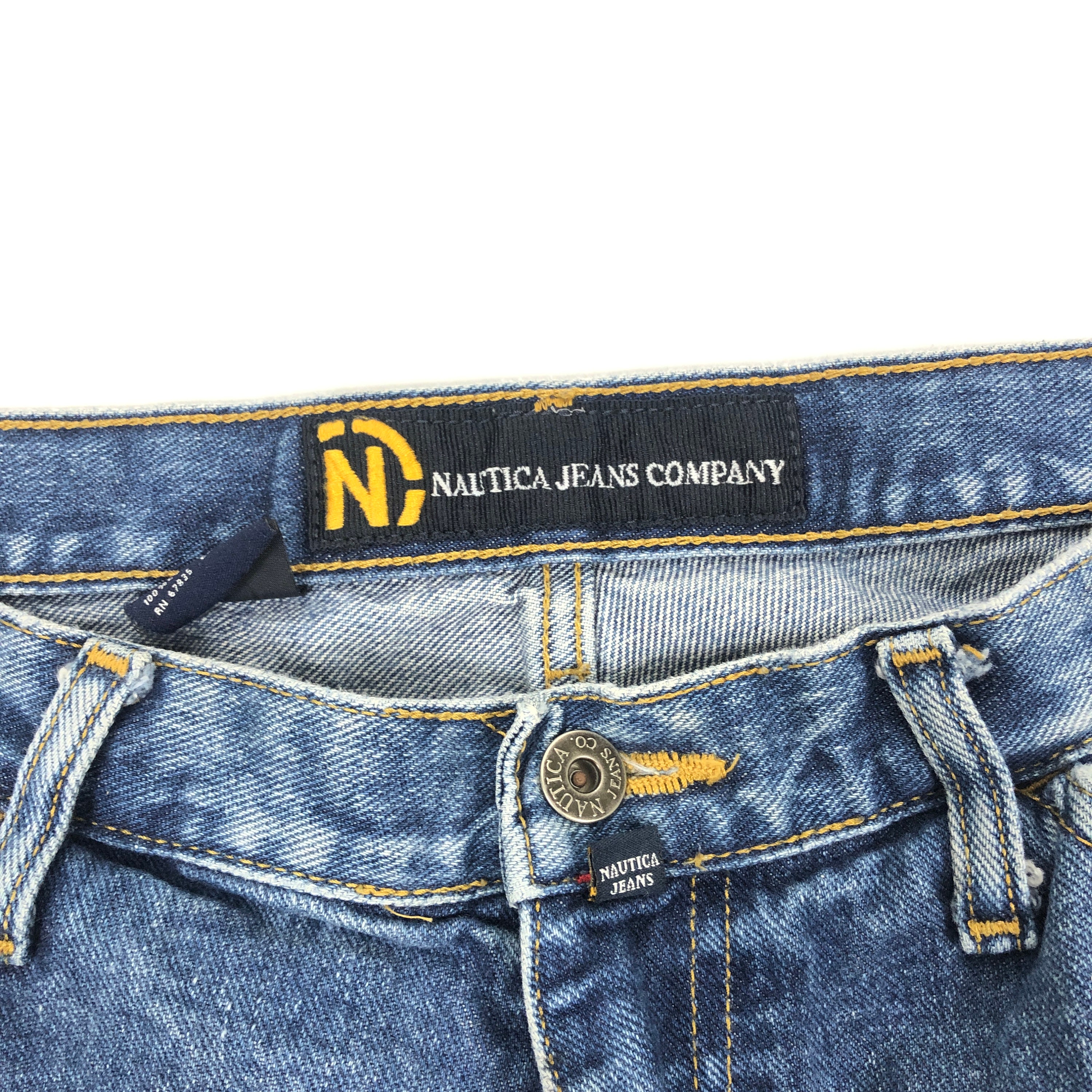 Vintage 90s Nautica Denim Jeans Pants 