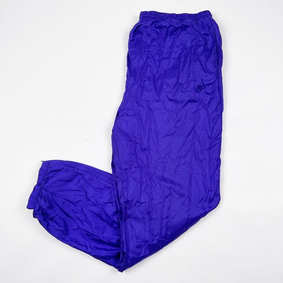 Vintage 90s Nike Cuffed Windbreaker Track-Pants -
