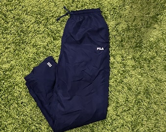 fila polyester track pants