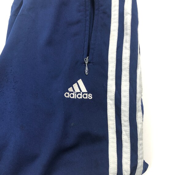 Vintage Adidas Trainingshose Blaues Tearaway Herren XS