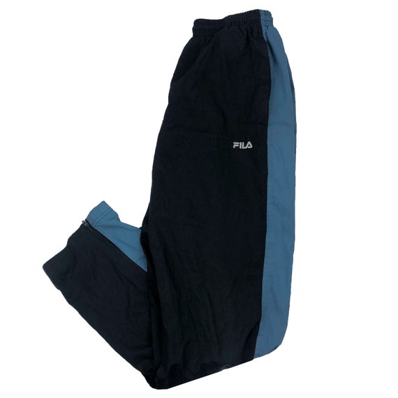 Vintage 90s FILA Windbreaker Track-Pants - Mens Sm